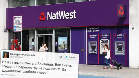 Brytyjczycy zamrażają konta bankowe Russia Today. "Niech żyje wolność słowa"