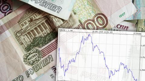 Rubel bije rekord. Najtańszy w historii wobec dolara