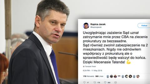 Święczkowski o zarzutach dla Jacka K.