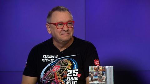Gościem TVN24 BiS był Jerzy Owsiak