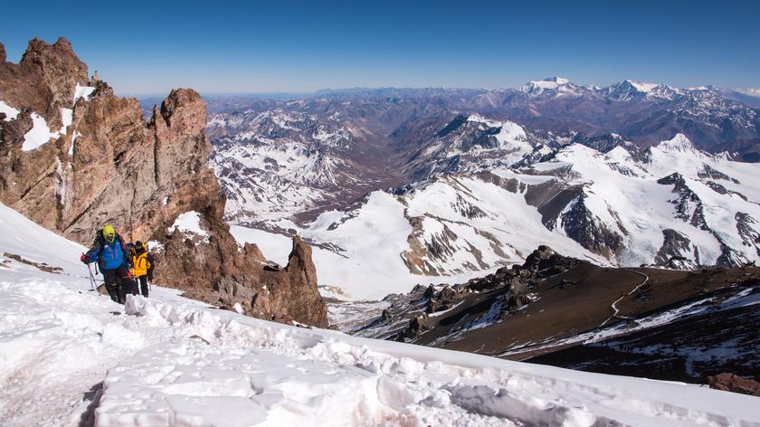 Samotne wejście na najwyższy szczyt Andów