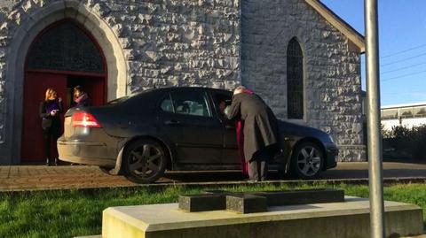 Środa Popielcowa w wersji "drive-thru"