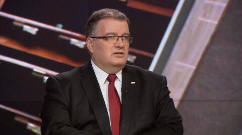 Gościem TVN24 Biznes i Świat był Andrzej Dera