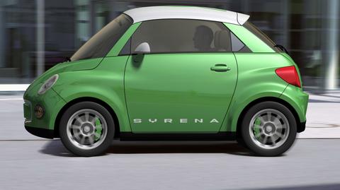 AK Media zaprezentowała koncept samochodu elektrycznego Syrena Nixi