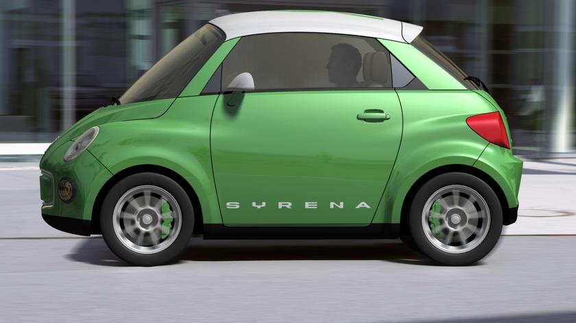 AK Media zaprezentowała koncept samochodu elektrycznego Syrena Nixi