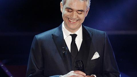 Andrea Bocelli wystąpił w pustej katedrze w Mediolanie