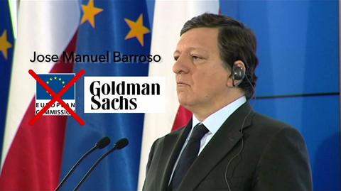 Jose Barroso zaczyna pracę w Goldman Sachs