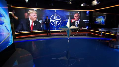Sykują się rozmowy o pieniądzach. Trump na szczycie NATO