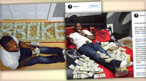 50 Cent musi tłumaczyć się ze zdjęć z pieniędzmi