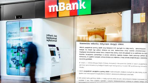 mBank nie zgadza się z karą UOKiK, ale pieniądze zwróci