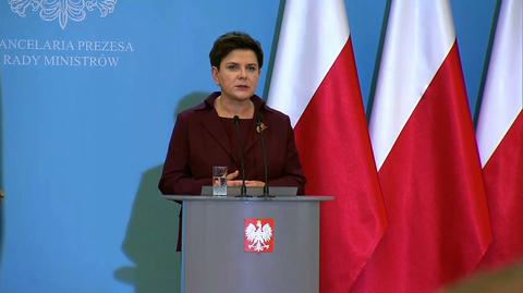 Premier Szydło o inwestycjach