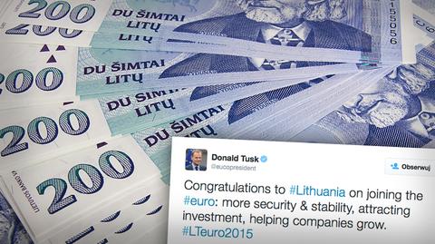 Litwa i euro. Litwini nie spieszą się z wymianą waluty