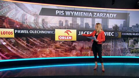 Jak PiS wymieniał zarządy spółek Skarbu Państwa. Analiza TVN24 BiS 16.05.2016