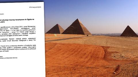 TUI odwołuje wycieczki do Egiptu. ITAKA na razie jeździ