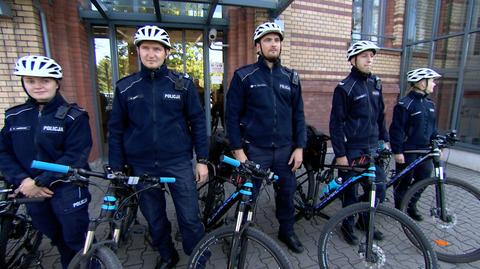 Policja na rowerach