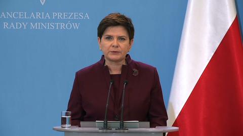 Szydło o planach gospodarczych rządu