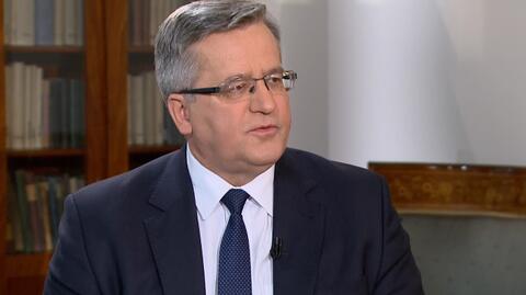 Komorowski: Warto zastanowić się nad dostarczeniem broni na Ukrainę