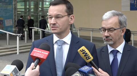 Minister Morawiecki w Brukseli