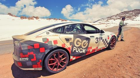 Tesla Model S bije rekord w wyścigu Pikes Peak