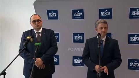 Prezes Zarządu Grupy Azoty Paweł Jarczewski zapewnił, że Grupa jest zabezpieczona przed próbami wrogiego przejęcia