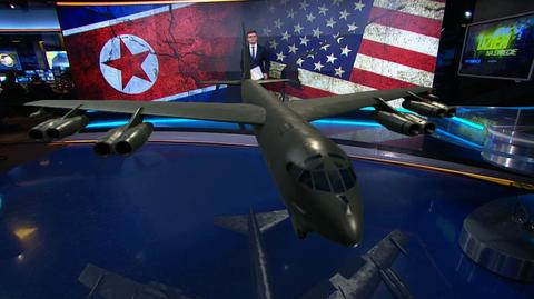 Amerykanskie bombowce nad Płw. Koreańskim