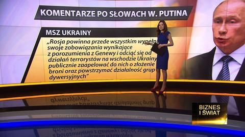 Putin wzywa do odłożenia referendum przez separatystów. Jak na te słowa zareagował świat?