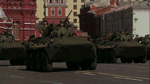 Transportery opancerzone i czołgi. Co jeszcze zaprezentowała rosyjska armia?