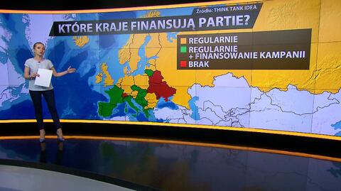 Finansowanie partii politycznych w Europie