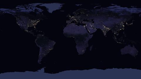 Ziemia świeci nocą. Zachwycające zdjęcia z kosmosu 