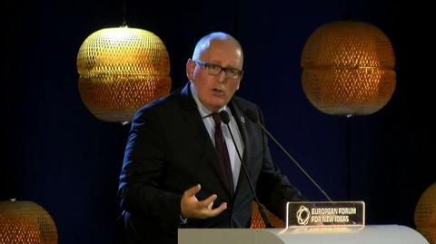 Timmermans: przed Europą stoją ogromne wyzwania