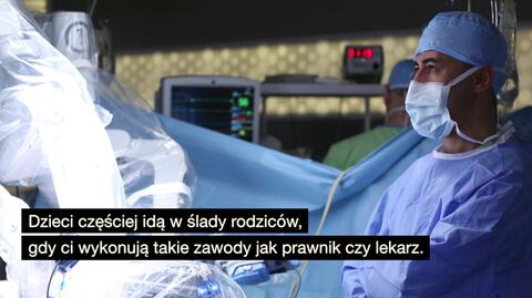 Dzieci często dziedziczą zawody rodziców