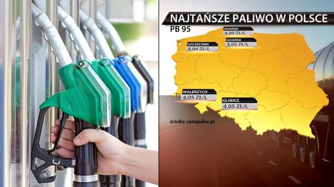 Ropa coraz tańsza, paliwa też