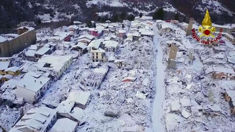 Amatrice w śniegu