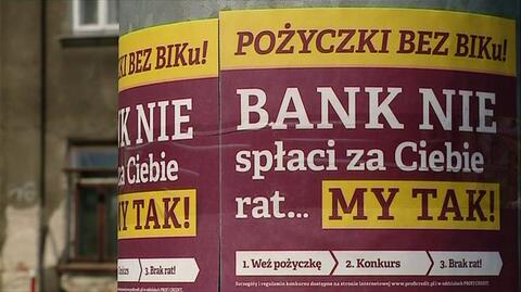 Tomasz Chróstny o firmach pożyczkowych