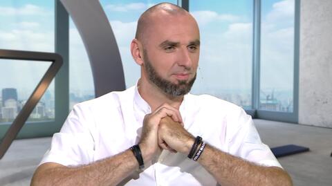 "Za pierwszy czek kupiłem akwarium". Marcin Gortat gościem programu "Ostatnie piętro"