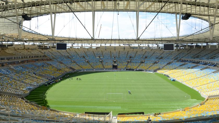 Na brazylijskim stadionie Maracana nie ma prądu. Brak pieniędzy na rachunki