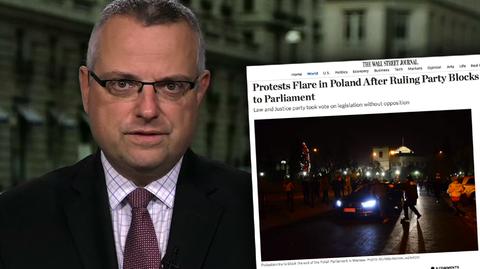 Amerykańska prasa o wydarzeniach z polskiego Sejmu 