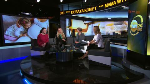 Mama w pracy czy w domu? Debata kobiet w TVN24 BiS