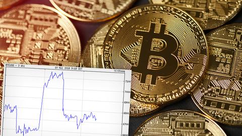 Wartość bitcoina spadła we wtorek poniżej 7 tysięcy dolarów