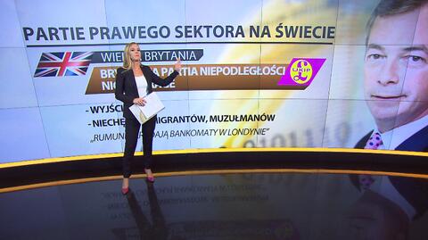 Partie prawego sektora na świecie