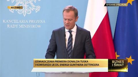 "Chcemy, aby na unijnym rynku była jednolita cena za gaz"