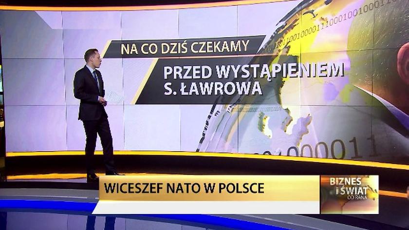 Co powie Sergiej Ławrow, a co wiceszef NATO? Oglądaj TVN24 Biznes i Świat