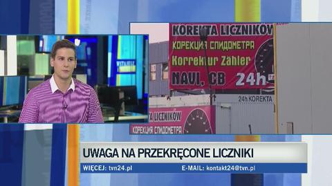 Cofanie liczników to "patologia polskiego rynku motoryzacyjnego"