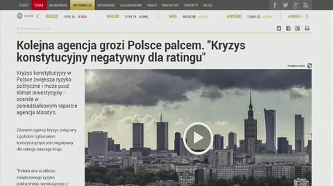 Czerniak: musimy liczyć się z obniżką perspektywy ratingu