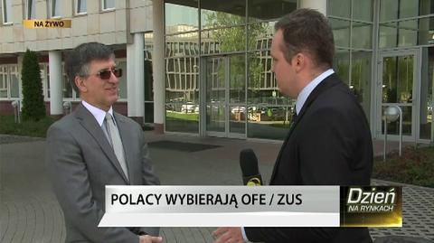 Derdziuk: W OFE pozostanie mniej niż 20 procent