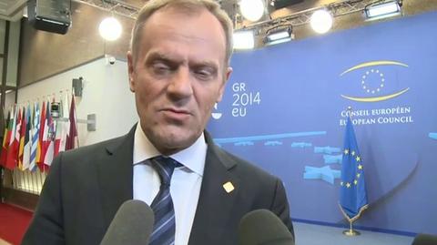 Donald Tusk o podpisaniu umowy z Ukrainą