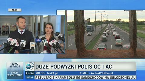 Duże podwyżki OC. Opozycja żąda interwencji premier Szydło