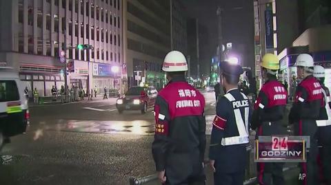 Dziura w drodze w Japonii załatana w dwa dni