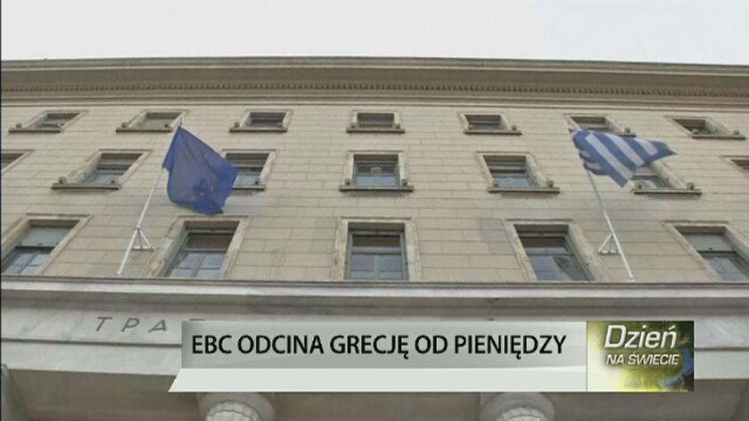 EBC odcina Grecję od pieniędzy
