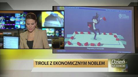 Ekonomiczny Nobel dla Tirole'a